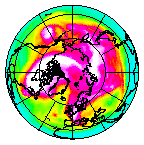 Ozone Field of 23 March 2004