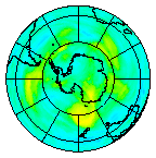 Ozone Field of 23 March 2004