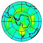 Ozone Field of 24 March 2004