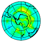 Ozone Field of 27 March 2004