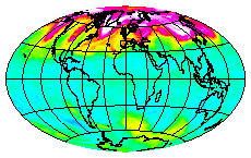 Ozone Field of 29 March 2004