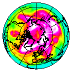 Ozone Field of 29 March 2004