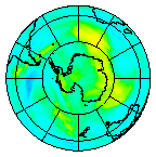 Ozone Field of 29 March 2004