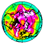 Ozone Field of 31 March 2004