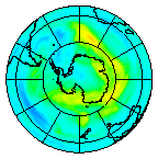 Ozone Field of 02 April 2004