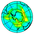 Ozone Field of 04 April 2004