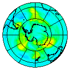 Ozone Field of 07 April 2004