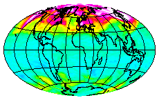 Ozone Field of 09 April 2004