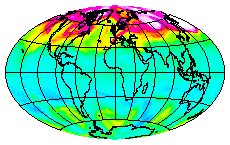 Ozone Field of 11 April 2004
