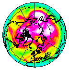 Ozone Field of 12 April 2004