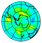 Ozone Field of 12 April 2004