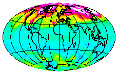 Ozone Field of 13 April 2004