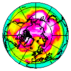 Ozone Field of 13 April 2004