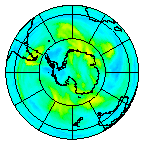 Ozone Field of 13 April 2004