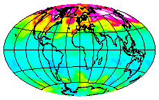 Ozone Field of 14 April 2004