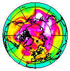 Ozone Field of 14 April 2004