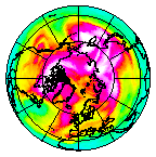 Ozone Field of 15 April 2004