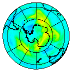 Ozone Field of 15 April 2004