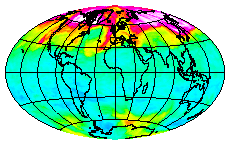 Ozone Field of 16 April 2004
