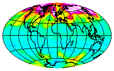 Ozone Field of 18 April 2004