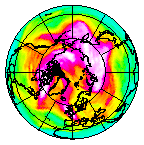 Ozone Field of 19 April 2004