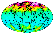 Ozone Field of 21 April 2004