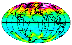 Ozone Field of 22 April 2004