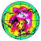 Ozone Field of 22 April 2004