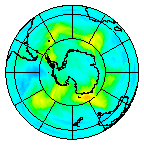 Ozone Field of 22 April 2004
