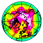 Ozone Field of 23 April 2004