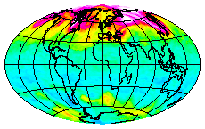 Ozone Field of 24 April 2004