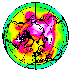 Ozone Field of 24 April 2004