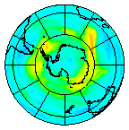 Ozone Field of 26 April 2004