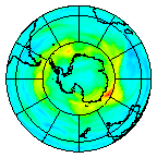 Ozone Field of 27 April 2004