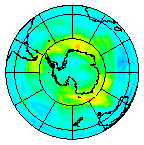 Ozone Field of 28 April 2004