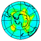 Ozone Field of 01 May 2004