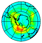 Ozone Field of 10 May 2004