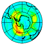 Ozone Field of 11 May 2004