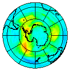 Ozone Field of 12 May 2004