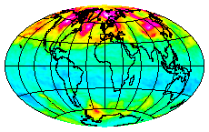 Ozone Field of 14 May 2004