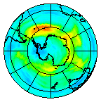 Ozone Field of 16 May 2004