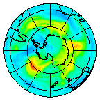 Ozone Field of 19 May 2004
