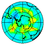 Ozone Field of 21 May 2004