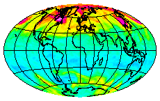 Ozone Field of 22 May 2004