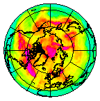 Ozone Field of 25 May 2004
