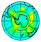 Ozone Field of 27 May 2004