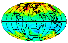 Ozone Field of 01 June 2004