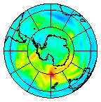 Ozone Field of 01 June 2004