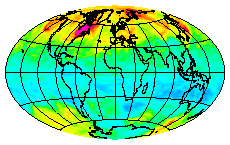 Ozone Field of 03 June 2004
