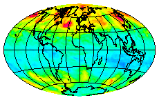 Ozone Field of 07 June 2004